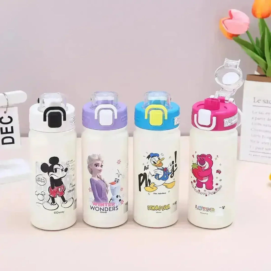 Disney Magical Character Water Bottles (500 ml) - Bear Hugs