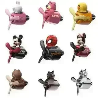 Disney Marvel and Sanrio Characters Airplane Car Fragrance - Bear Hugs
