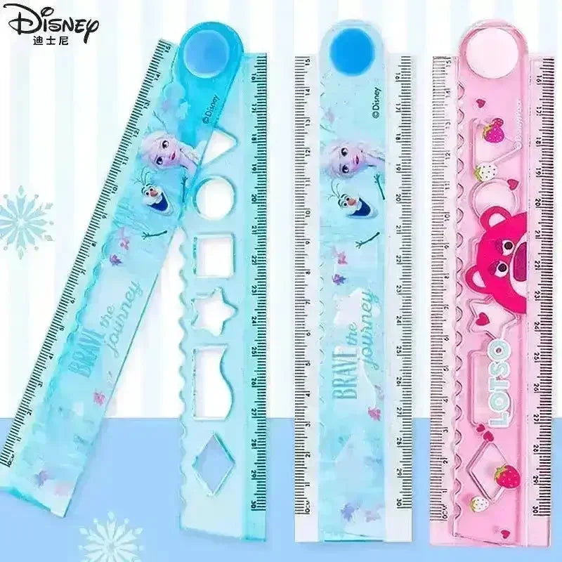 Blue Ruler Disney DSNY MRVL Folding Ruler with Shapes (30 cm)