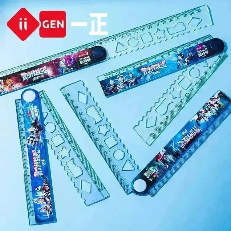 Disney Marvel Folding Ruler with Shapes (30 cm) - Bear Hugs
