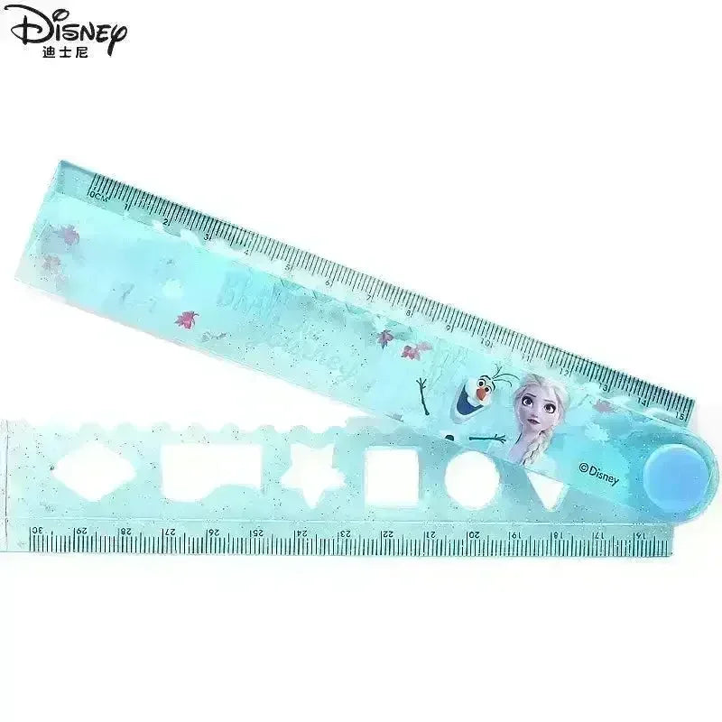 Blue Ruler Disney DSNY MRVL Folding Ruler with Shapes (30 cm)