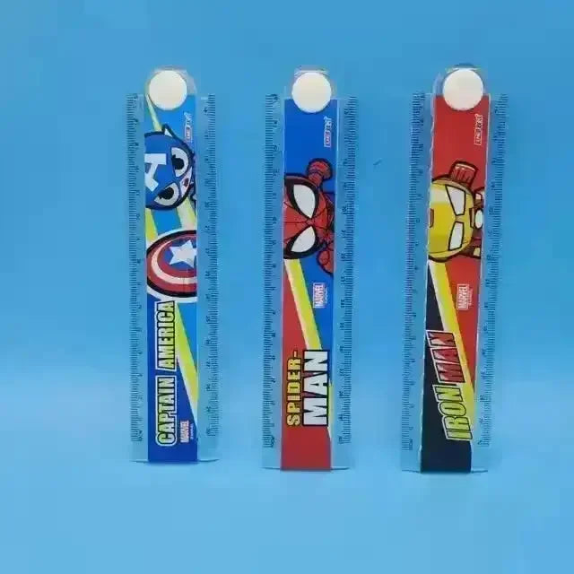 Disney Marvel Folding Ruler with Shapes (30 cm) - Bear Hugs