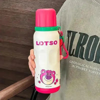 Disney Ridged Premium Thermos Bottle (600 ml) - Bear Hugs