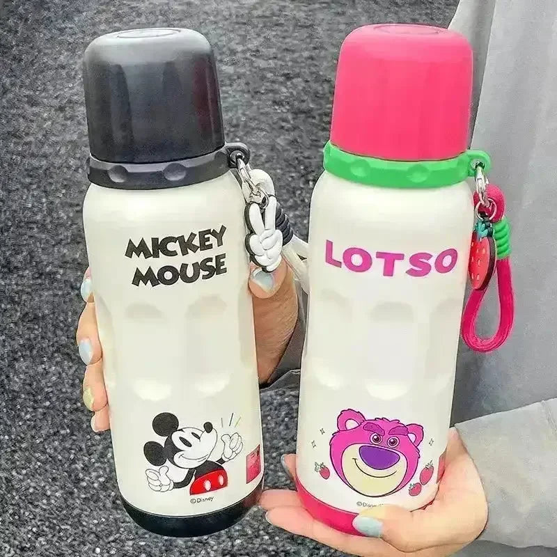Disney Ridged Premium Thermos Bottle (600 ml) - Bear Hugs