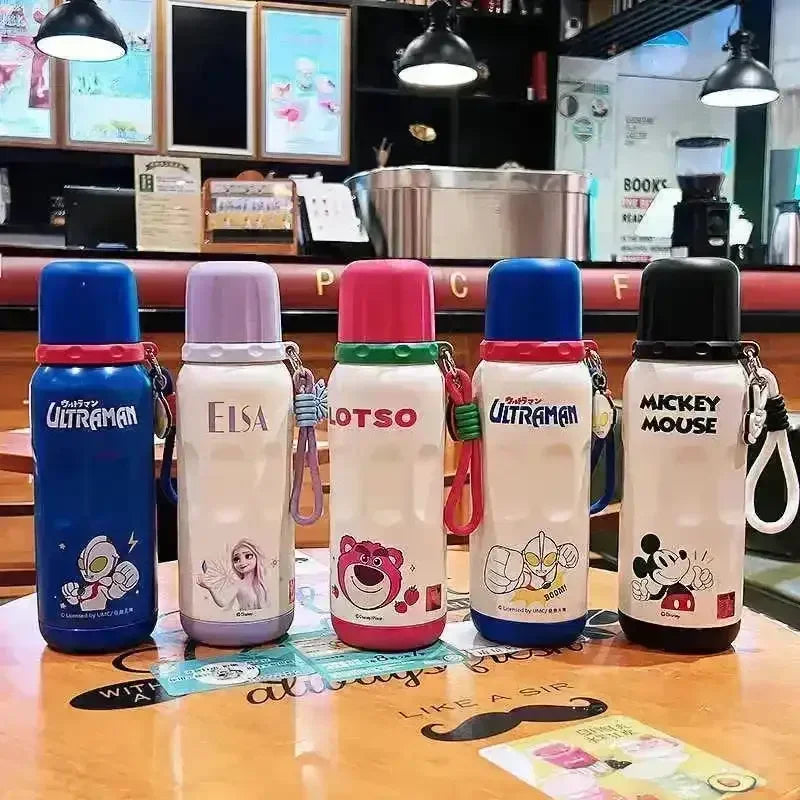 Disney Ridged Premium Thermos Bottle (600 ml) - Bear Hugs