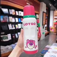 Disney Ridged Premium Thermos Bottle (600 ml) - Bear Hugs