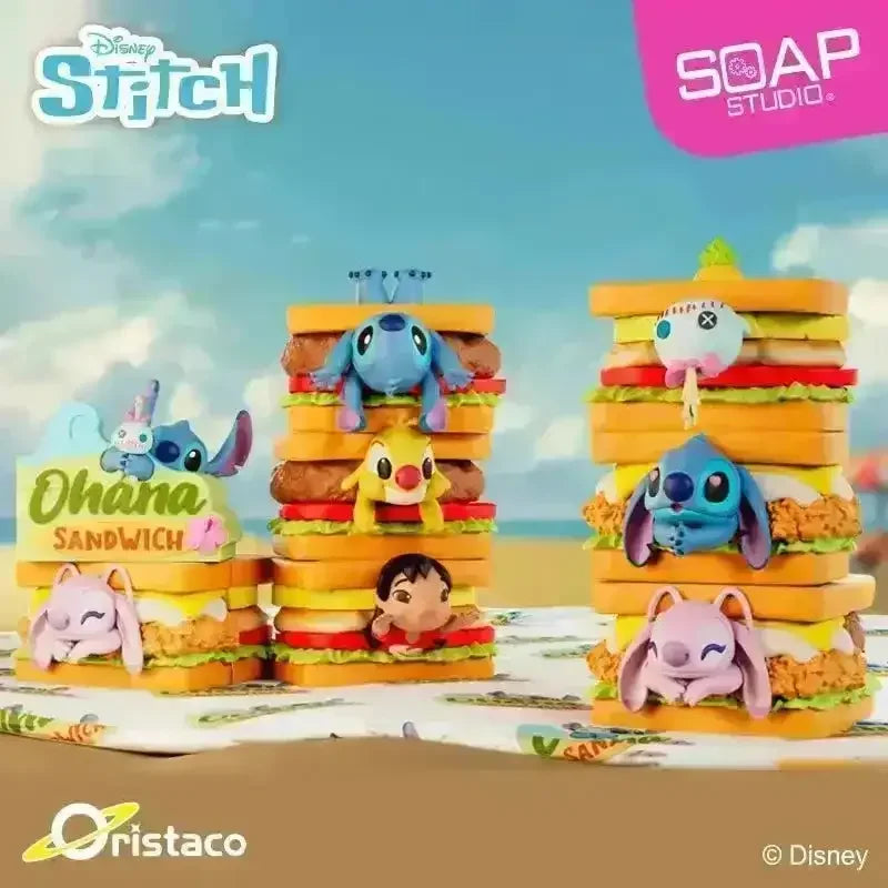 Disney Soap studio Stitch Sandwich Stacker Series Blind Box - Bear Hugs
