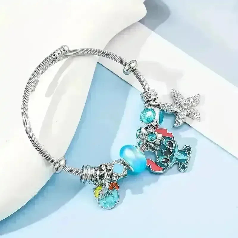 Disney Stitch Charm Bracelet - Bear Hugs