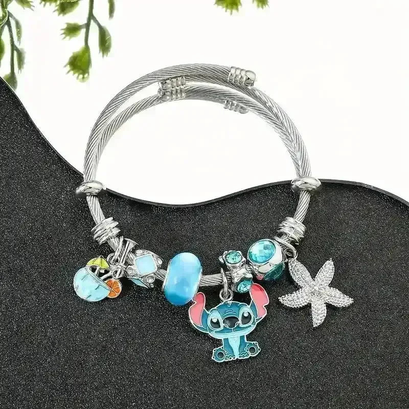 Disney Stitch Charm Bracelet - Bear Hugs