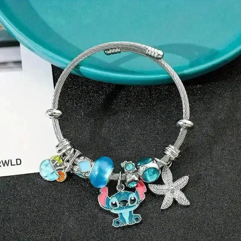 Disney Stitch Charm Bracelet - Bear Hugs