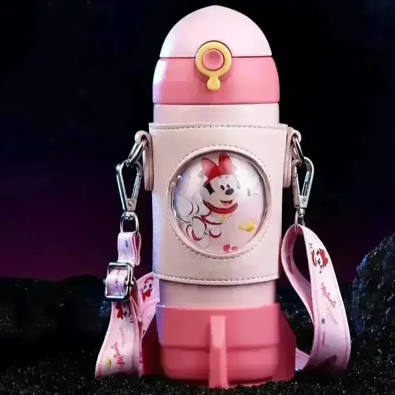 Disney Straw Rocket Water Bottle (400 ml) - Bear Hugs