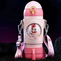 Disney Straw Rocket Water Bottle (400 ml) - Bear Hugs