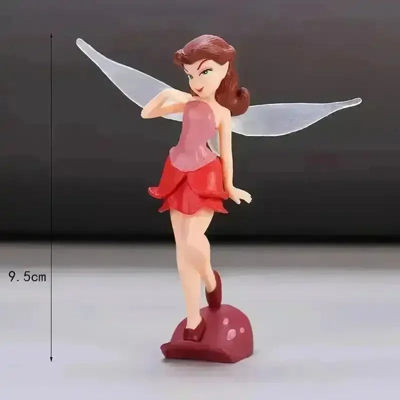 Disney Tinkerbell Flower Fairies Action Figure Set (7 pcs) - Bear Hugs