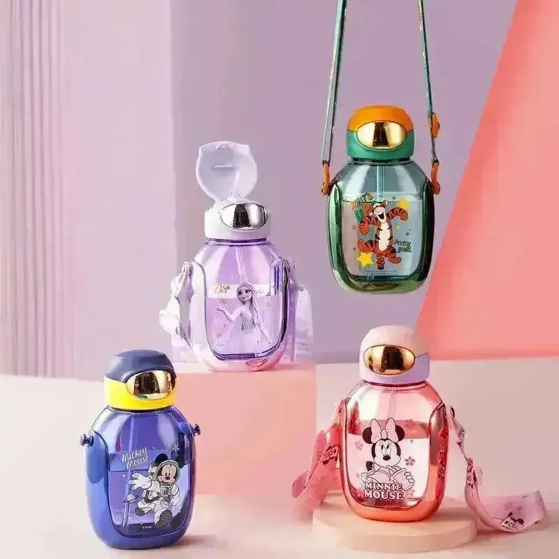 Disney Tritan Belly cup Straw Bottle (550 ml) - Bear Hugs