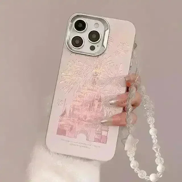 Disneyland Castle Glitter Phone Case (For iPhones) - Bear Hugs