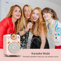 Divoom Fairy-OK Karaoke Speaker - Bear Hugs