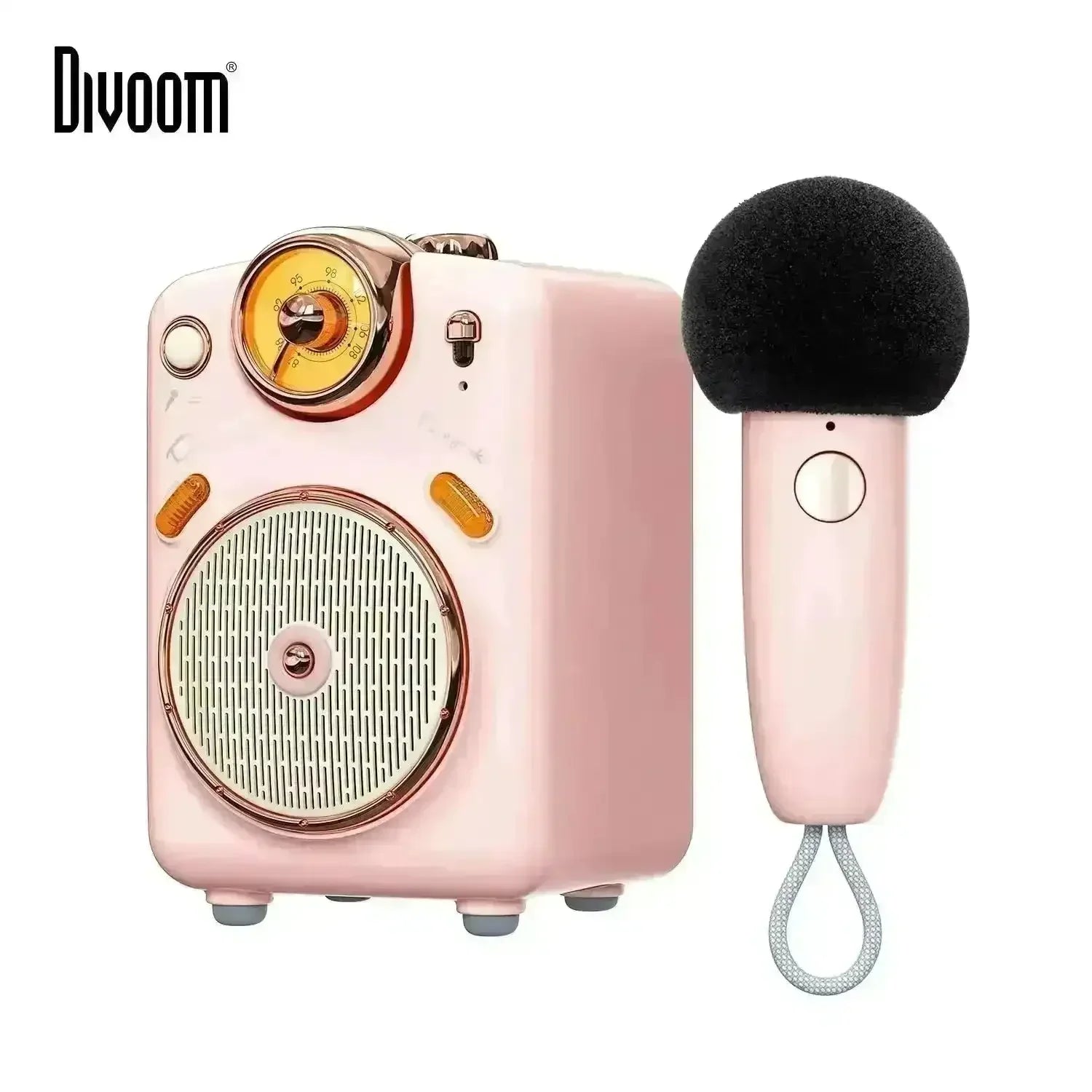 Divoom Fairy-OK Karaoke Speaker - Bear Hugs