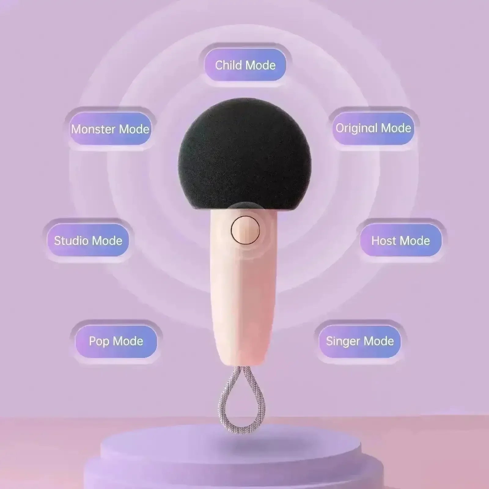 Divoom Fairy-OK Karaoke Speaker - Bear Hugs