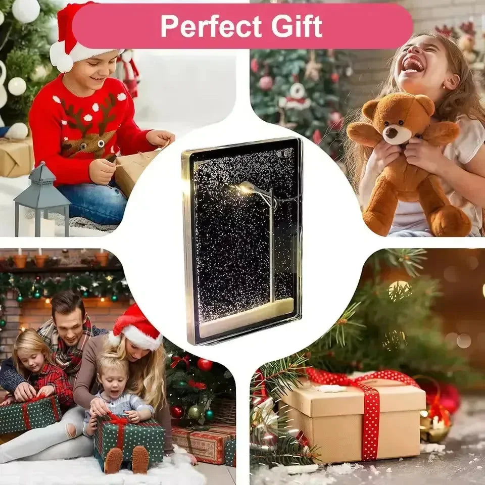 DIY 3D Snow Flake Night Lamp - Bear Hugs