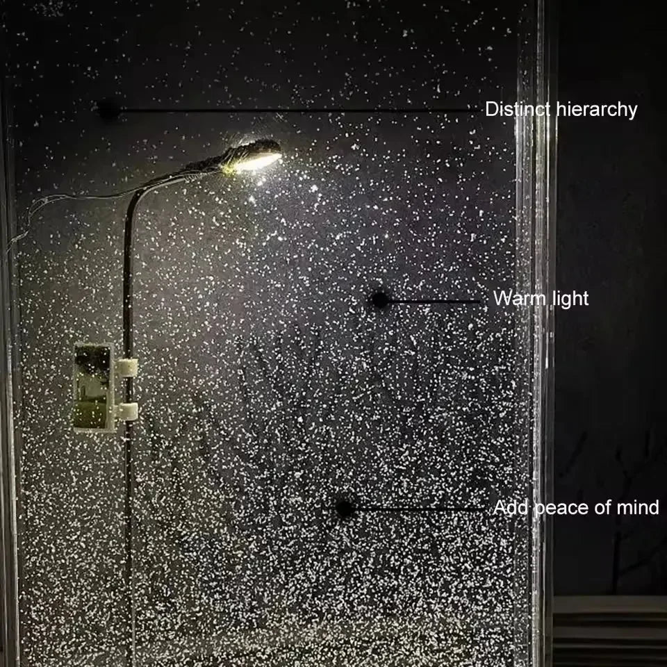 DIY 3D Snow Flake Night Lamp - Bear Hugs