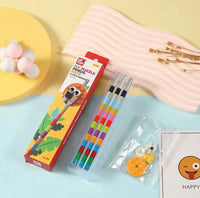 DIY Animal Theme Puzzle Pencil - Bear Hugs