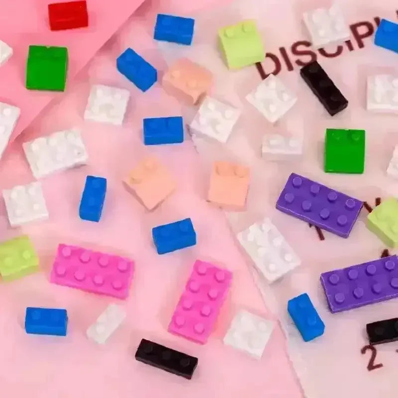 DIY Mini Puzzle Blocks Eraser - Bear Hugs