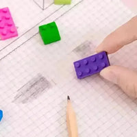 DIY Mini Puzzle Blocks Eraser - Bear Hugs