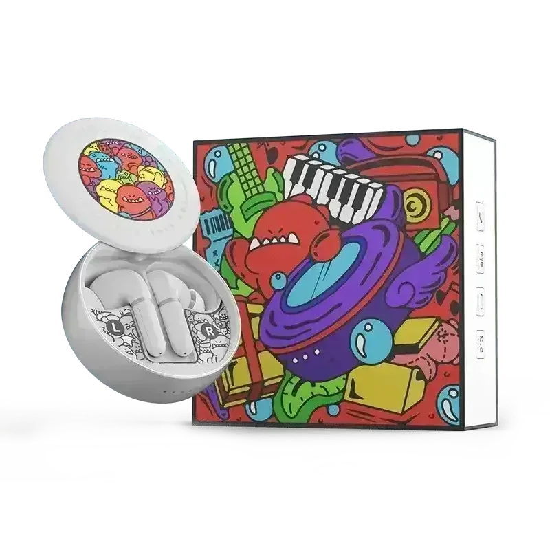 DMOOSTER D08 Wireless Earphones - Bear Hugs