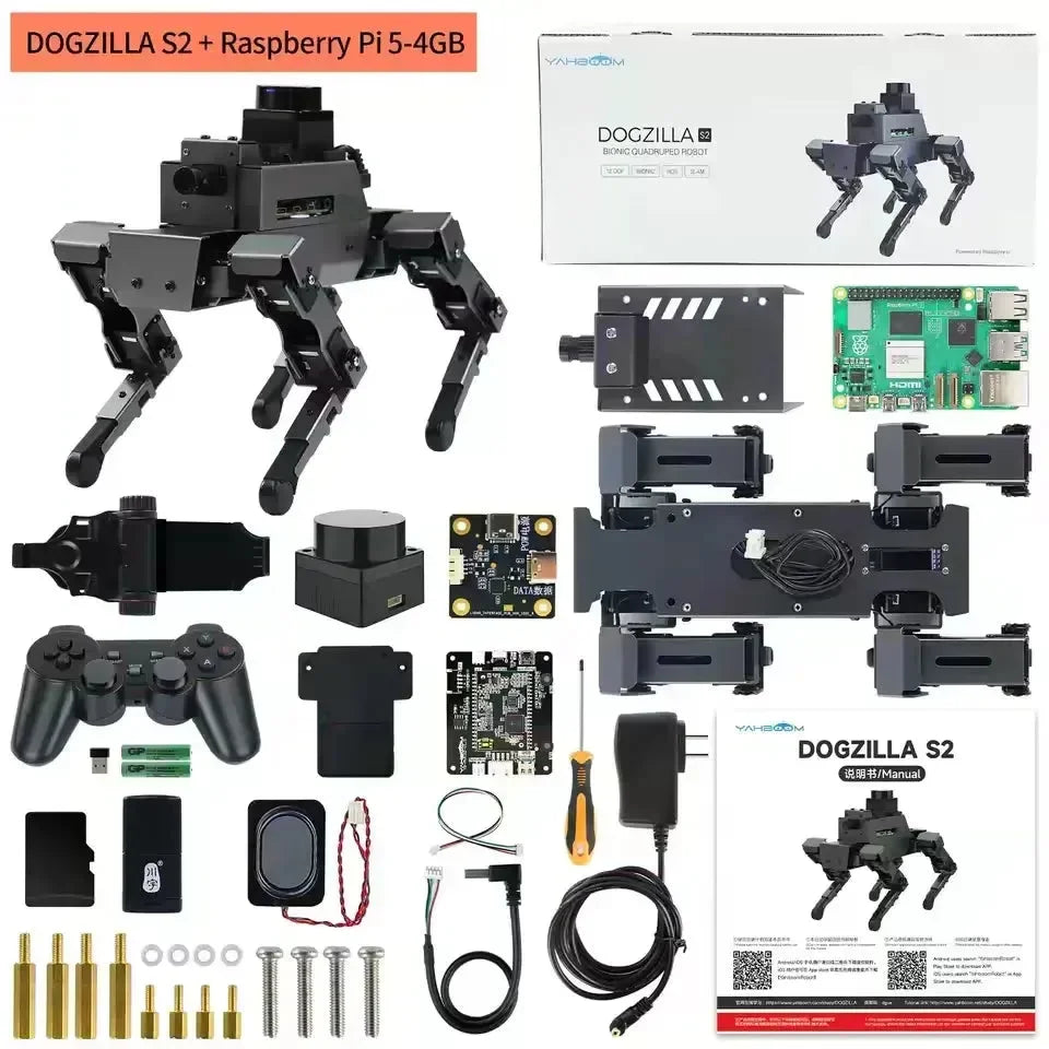 Dogzilla AI Programmable Robot Dog - S1 & S2 Model - Bear Hugs