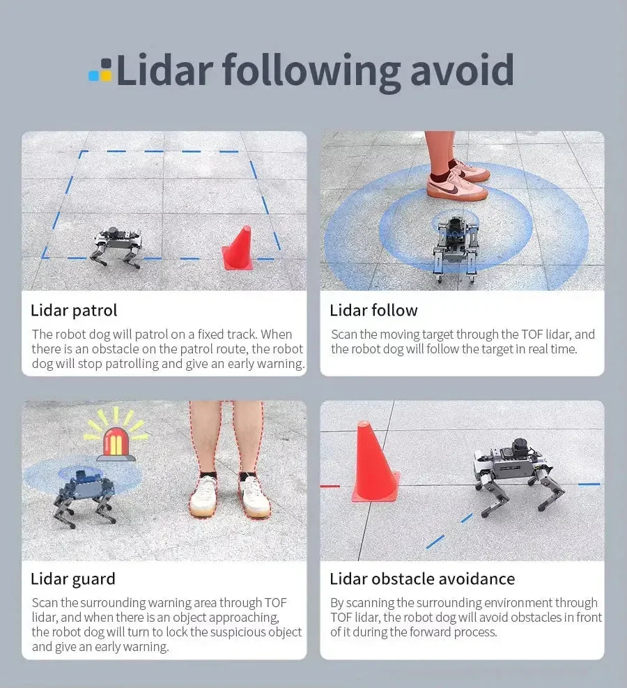 Dogzilla AI Programmable Robot Dog - S1 & S2 Model - Bear Hugs