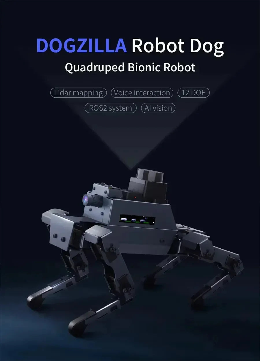 Dogzilla AI Programmable Robot Dog - S1 & S2 Model - Bear Hugs