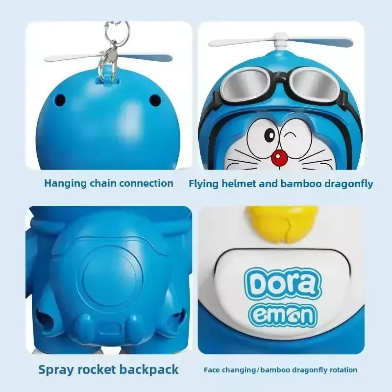 Doraemon Face Changing Keychain - Bear Hugs