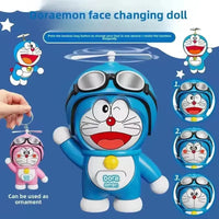 Doraemon Face Changing Keychain - Bear Hugs