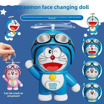 Doraemon Face Changing Keychain - Bear Hugs