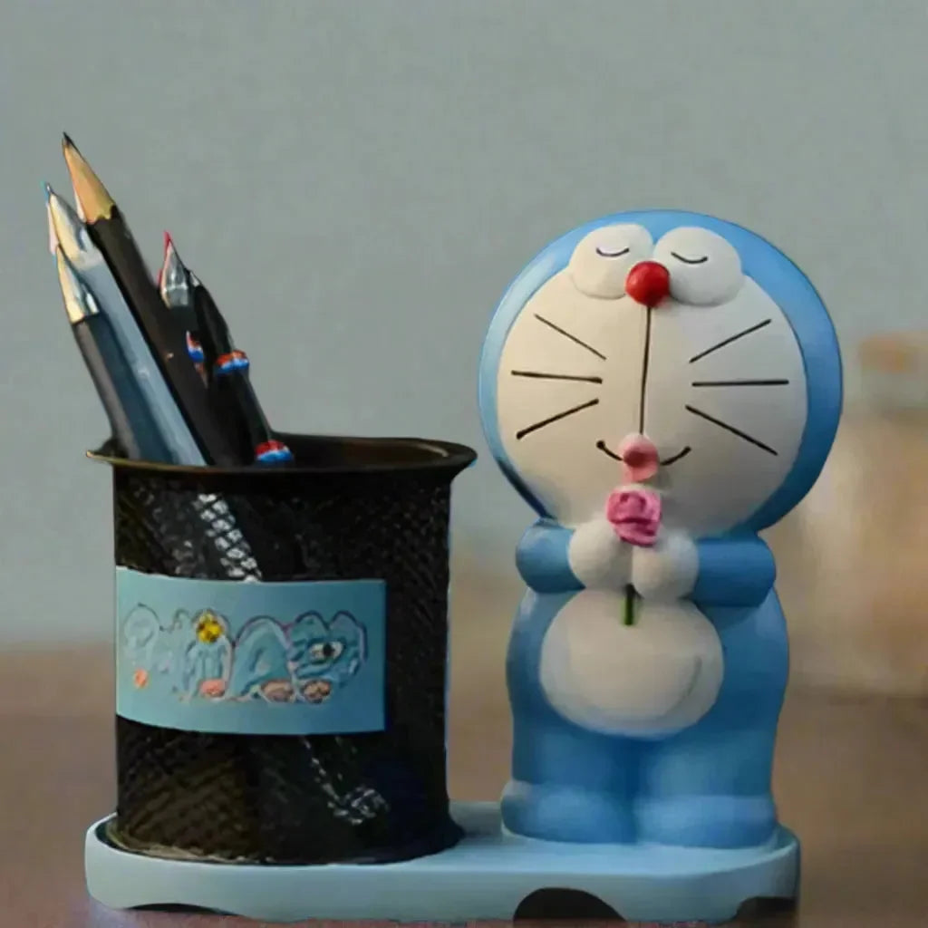 Doraemon Metal Mesh Pen Stand - Bear Hugs