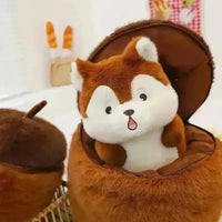 Double Delight Squirrel Pine Cone Plush Toy (30 cm) - Bear Hugs
