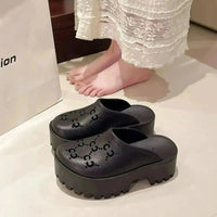 Double G Cross EVA Hole Sandals - Bear Hugs