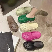 Double G Cross EVA Hole Sandals - Bear Hugs