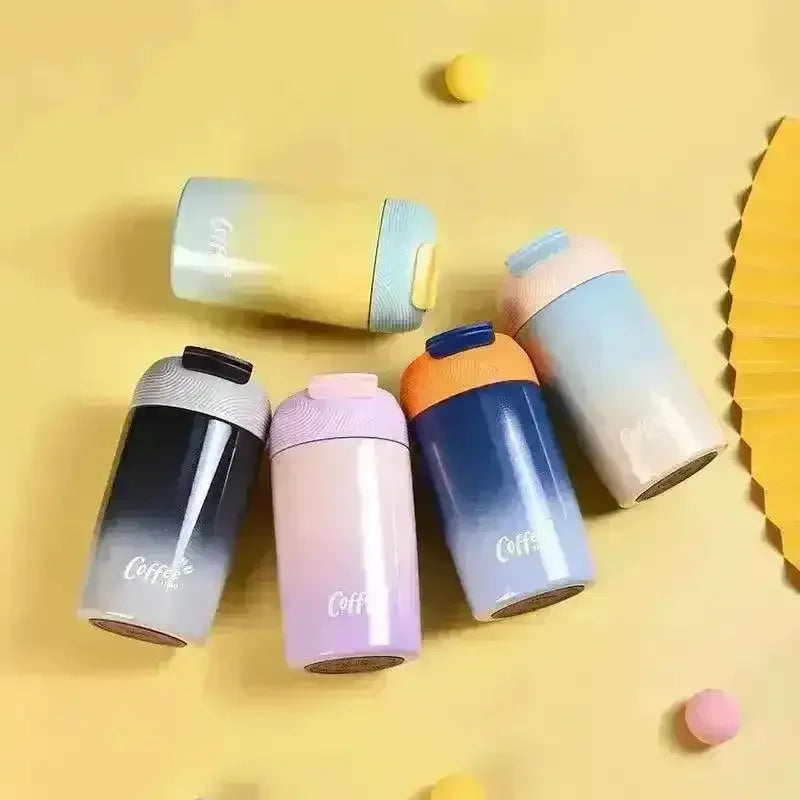 Double Wall Insulated Gradient Coffee Tea Mug - Bear Hugs