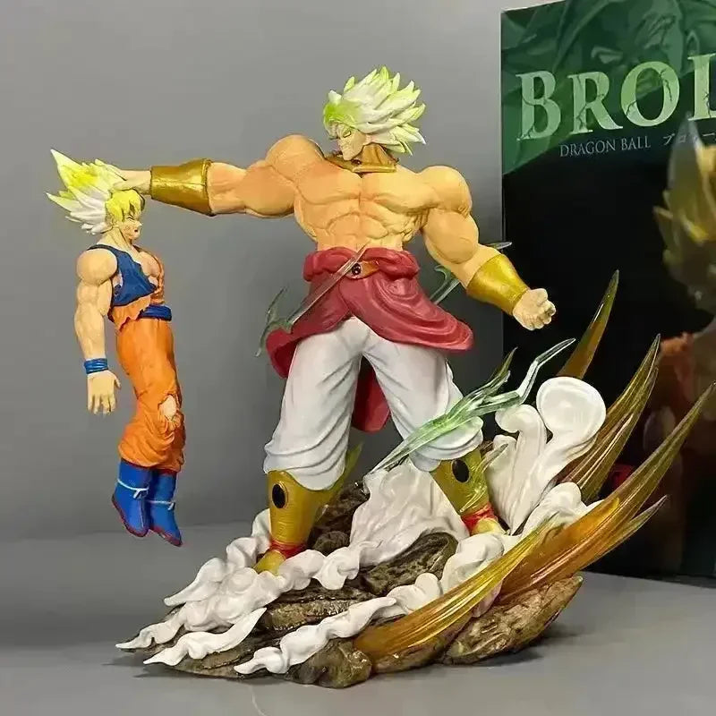 Dragon Ball Z Broly vs. Son Goku Action Figure (20 cm) - Bear Hugs