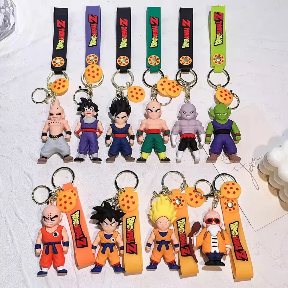 Dragon Ball Z Saiyan Saga 3D Keychain - Bear Hugs