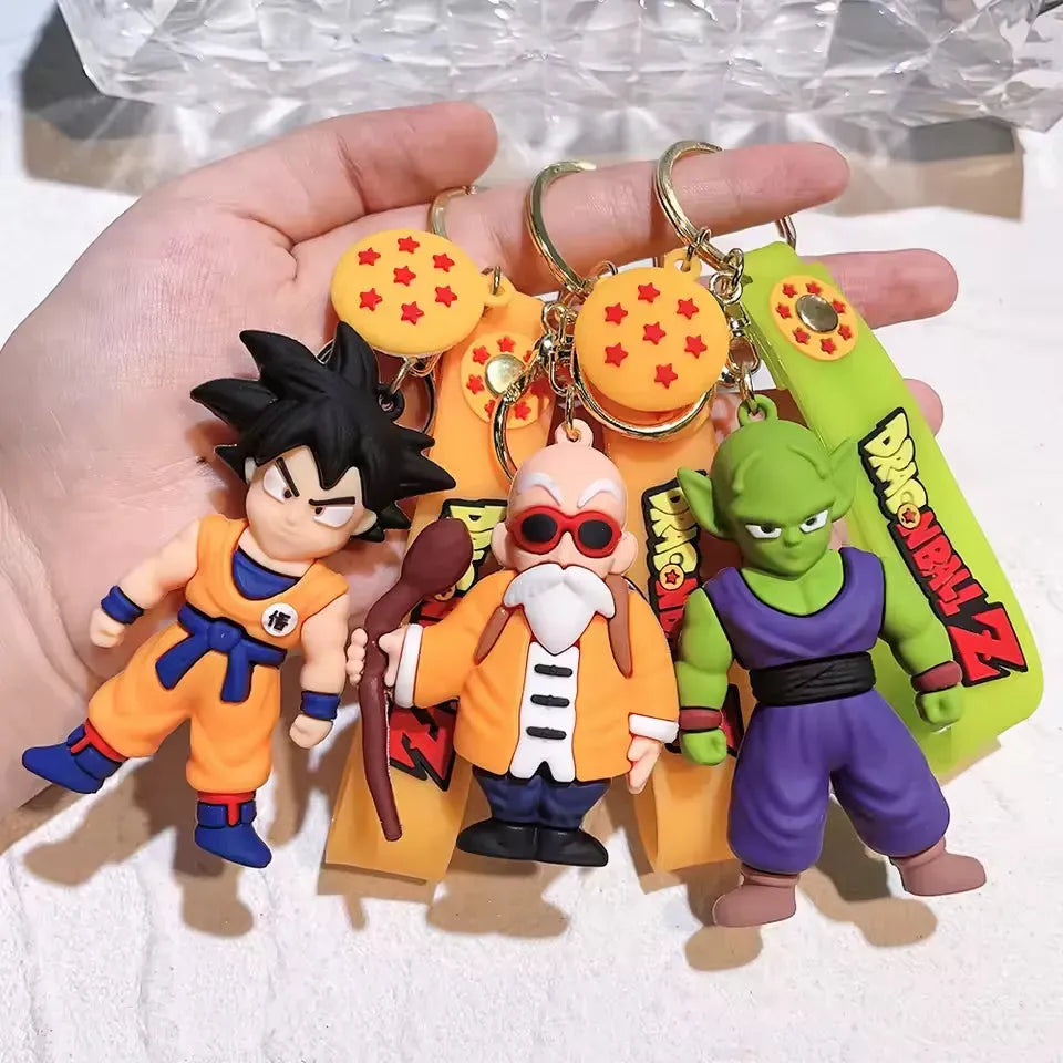 Dragon Ball Z Saiyan Saga 3D Keychain - Bear Hugs