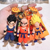 Dragon Ball Z Saiyan Saga 3D Keychain - Bear Hugs