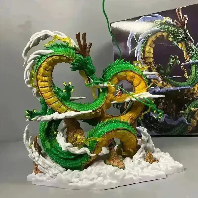 Dragon Ball Z Shenron with Kid Goku Figurine (22CM) - Bear Hugs