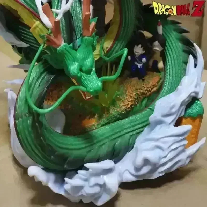 Dragon Ball Z Shenron with Kid Goku Figurine (23 cm) - Bear Hugs