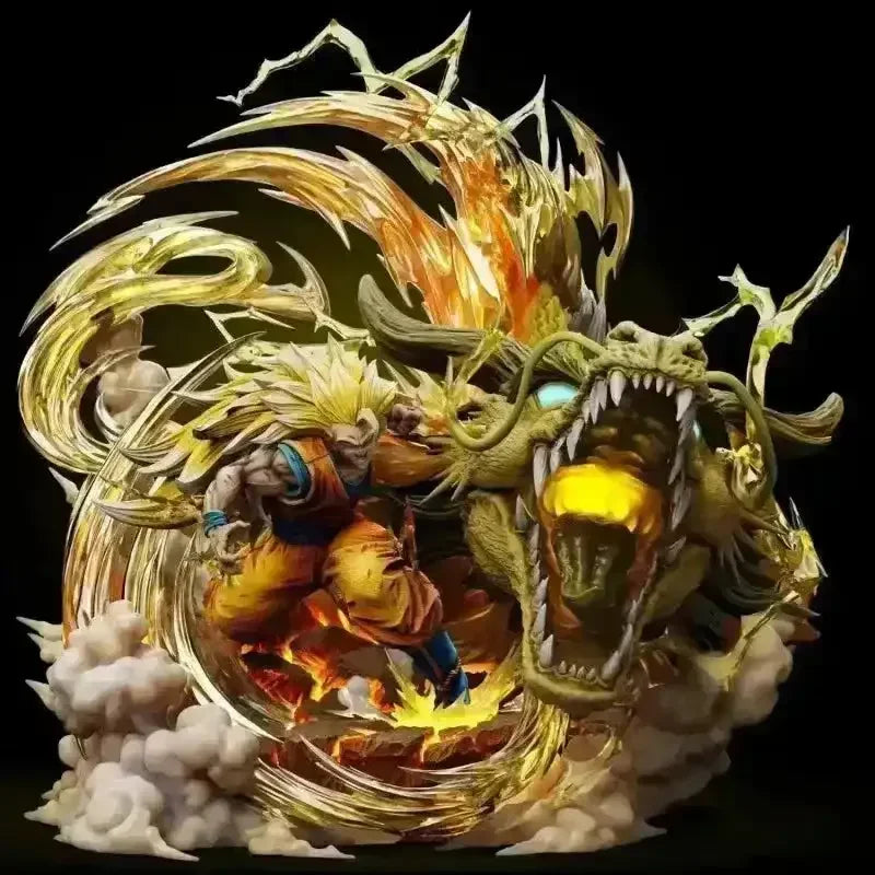 Dragon Ball Z Son Goku & Shenron Action Figurine (28 cm) - Bear Hugs