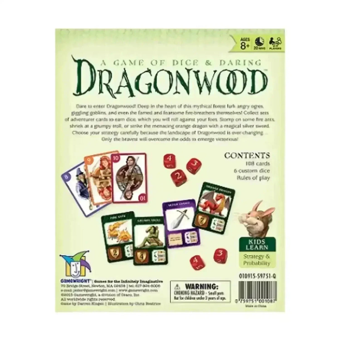 Dragonwood Board Game - Bear Hugs