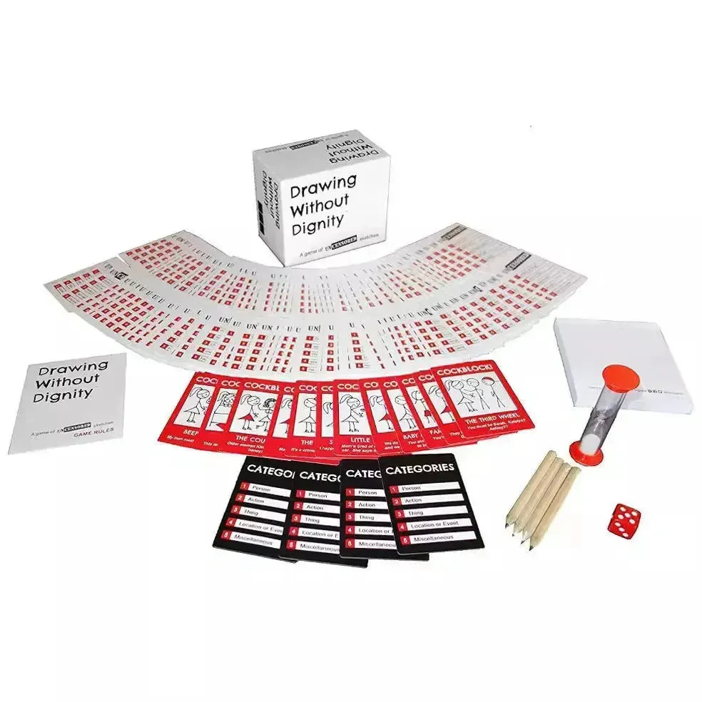 Drawing Without Dignity Card Game - Bear Hugs