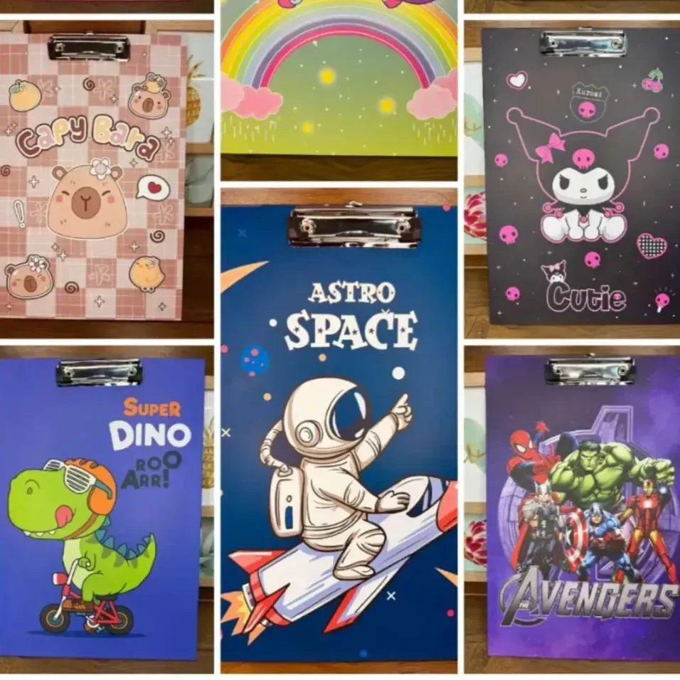 Dreamscape Aesthetic A4 Clipboard - Bear Hugs