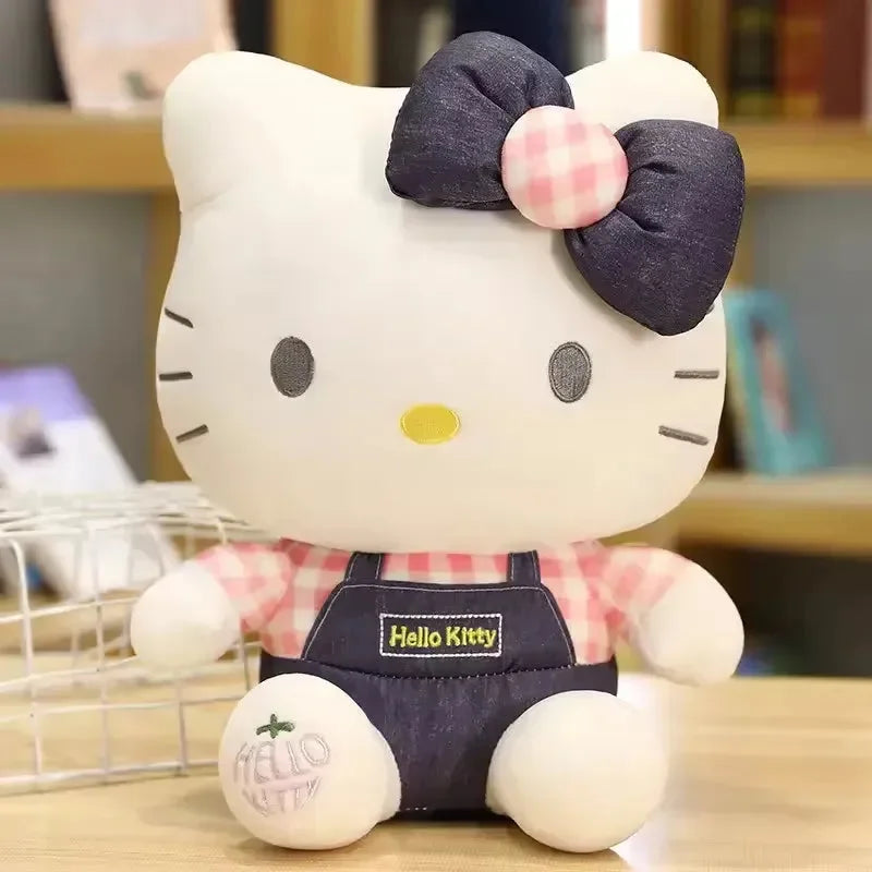 Dungaree Hello Kitty Plush Toy (30 cm) - Bear Hugs